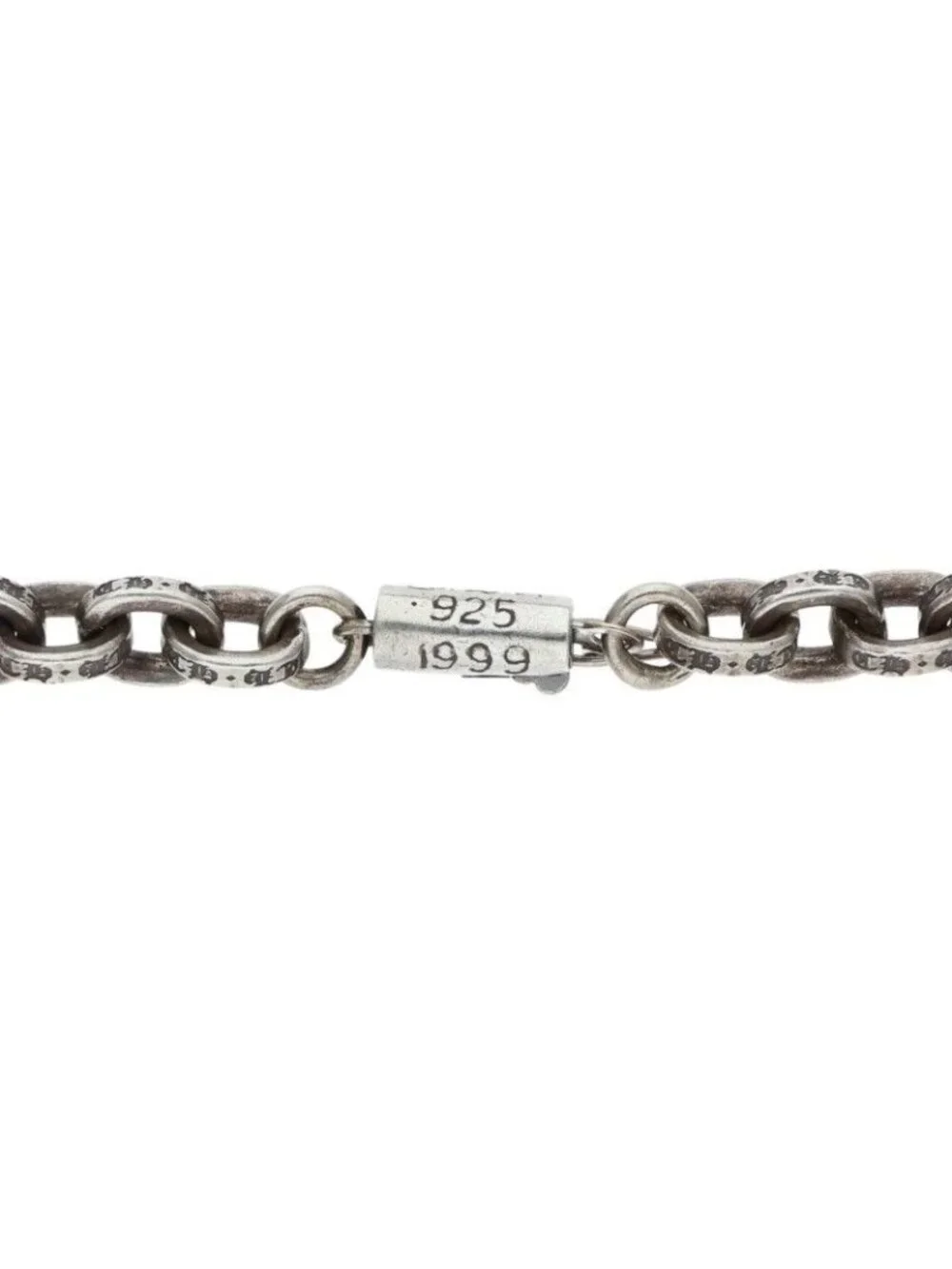 Chrome Hearts Paper Chain 18 Silver Necklace